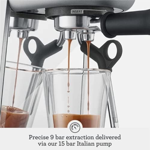 Breville BES500BSS Bambino Plus Espresso Machine, Brushed Stainless Steel - Image 4