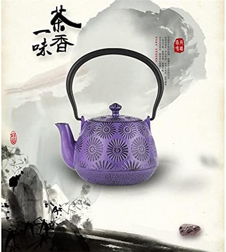 Teapot Cast Iron Tea Kettle Boiling Water Making Tea Pot 800ml Japanese Style Tetsubin Iron Bottle Tea Kettle Tea Maker - Image 5