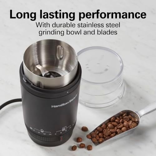 Hamilton Beach Custom Grind Electric Coffee Grinder For Up To 14 Cups - Image 5