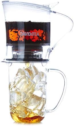 DAVIDsTEA 16 oz Bottom‑Dispensing Tea Steeper with Fine Nylon Infuser – BPA‑Free Tritan, Drip‑Free Loose Leaf Tea Maker (Hot & Iced) - Image 4