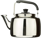 Stainless Steel Whistling Tea Pot X-Large by ZEBRA