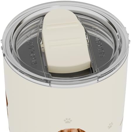 SERENGETI Dachshund 20 Oz. Stainless Steel, Vacuum Insulated Tumbler with Spill Proof Lid - 3D Print - Insulated Travel mug for Hot or Cold Drinks (Dachshund Tumbler) - Image 4
