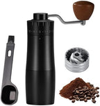 Portable Manual Coffee Grinder,with Stainless Steel CNC40 Conical Burr, All Metal Body, by Hxswkk