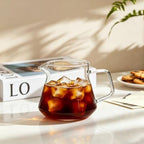 CNGLASS Glass Coffee Carafe, Pour Over Coffee Server, 17oz Coffee Pot for Tea & Cold Brew - Image 3