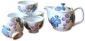 Japanese Tea set Arita Imari ware Made in Japan Ceramic 6 pcs Porcelain 1 pc Tea Pot and 5 pcs Cups for Green Tea Muscat Grape by JapanesePotteryinTokyo
