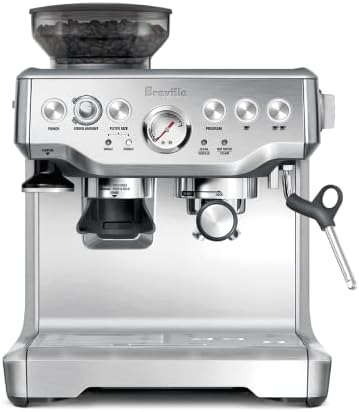 Breville BES870XL Barista Express Espresso Machine, Brushed Stainless Steel by Unknown