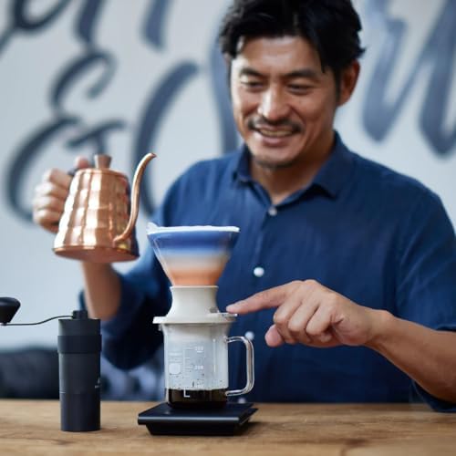 HARIO SSDC-200-SUN Coffee Dripper Switch, Sunrise, Kenji Sakaguchi, Collaboration Model, Arita Ware, Dipping Type Dripper with 40 Paper Filters - Image 5