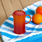 Le Creuset Stoneware French Press, 34 oz., Flame - Image 3