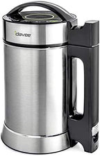 Brand - IAE15-1.9 Liter Automatic Hot Soy Milk (Almond, Rice, Quinoa Milk) Soup, Porridge & Cold Juice Maker - 2 Layer Stainless Steel - Recipe Booklet by Idavee