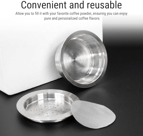 Stainless Steel Reusable Coffee Capsule Compatible with Lavazza Machines - Image 4