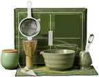 9pcs Matcha Making Set Brush Exquisite Bowl With Whisk Tea Tools(9-piece set A) by Unknown