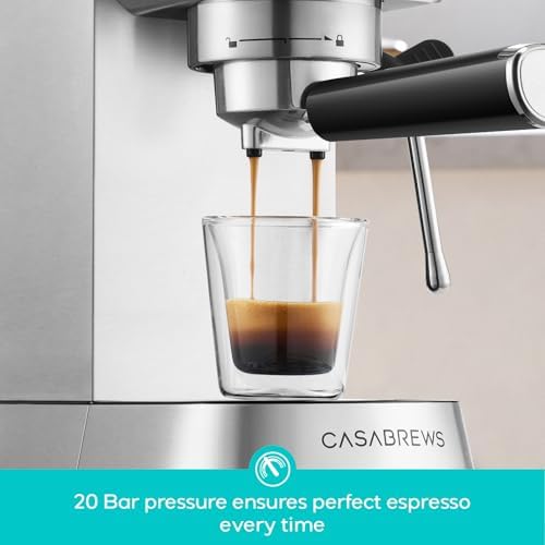 CASABREWS 5418 PRO Espresso Machine with Fast Heating System and Steam Wand - Image 6