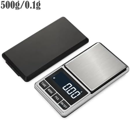 Electronic Scale, 0.01g Precision Pocket Scale Digital Electronic Gold Jewelry Carat Diamond Balance Mini Scales Portable Weighing,for Meal Prep, Baking and Cooking(1kg-0.1g) - Image 5