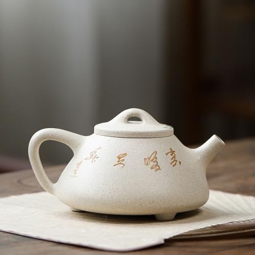Tea Pots For Loose Tea Handmade Peony Teapot Tea Room Creative Purple Sand Pot Home Living Room Teapot Tea Set Tea Infuser Pot - Image 7