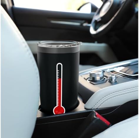 Halloween Costume Thermometer Temperature Gauge Halloween Stainless Steel Insulated Tumbler - Image 6