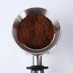 Magnetic Dosing Funnel with Coffee Powder Dosing Ring for Espresso Machine, Precision Ground Coffee Distributor for Baristas and Home Brewers - Image 4