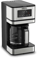 KRUPS Programmable 12-Cup Drip Coffee Maker Machine with 3 Brew Strengths by KRUPS