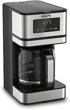 KRUPS Programmable 12-Cup Drip Coffee Maker Machine with 3 Brew Strengths by KRUPS