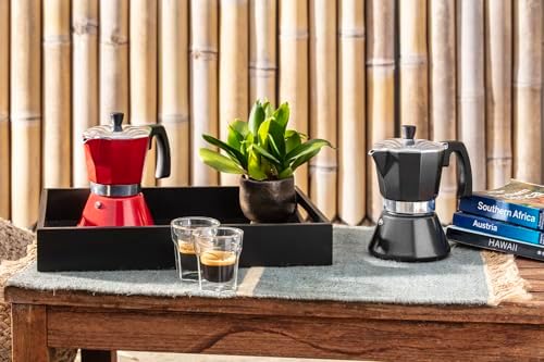 Leopold Cafetera Espresso 6 tazas Tivoli-roja (Induccion) - Image 3