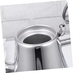 LABRIMP 2L Stainless Steel Tea Pot with Strainer for Home and Restaurant Use Sturdy Water Kettle with Fine Mesh Infuser for Brewing Loose Leaf Tea - Image 5