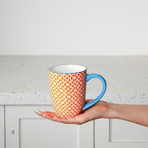 16 Oz Ceramic Coffee Mugs Set of 6 - Image 2