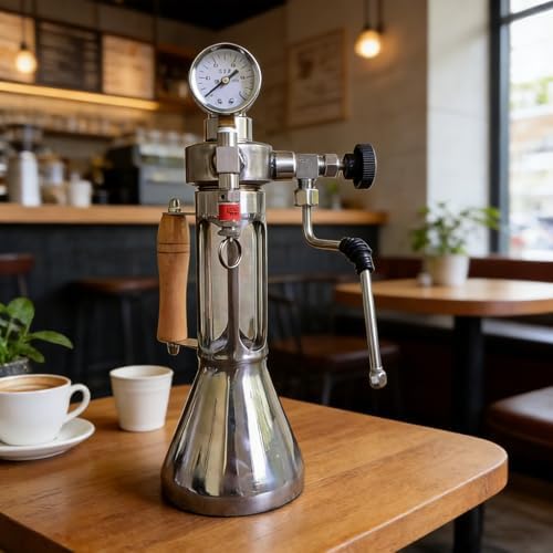 Milk Frother and Steamer, Portable Steam Milk Frother, Maximum Pressure 9 Bar, Suitable for Dairy and Plant-based Milk. - Image 6