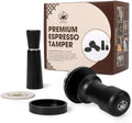 Espresso Tamper 53.3mm – Correct Fit for 54mm Breville/Sage & Ninja Luxe Café – Compatible With Barista Express, Bambino Plus, Solis – Spring Loaded Calibrated Self Leveling Coffee Tamper Tool by Unknown