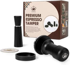Espresso Tamper 53.3mm – Correct Fit for 54mm Breville/Sage & Ninja Luxe Café – Compatible With Barista Express, Bambino Plus, Solis – Spring Loaded Calibrated Self Leveling Coffee Tamper Tool by Unknown
