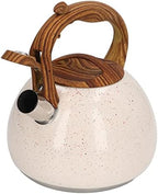 Eujgoov Whistling Tea Kettle, 304 Stainless Steel Whistling Kettle 3L by Eujgoov