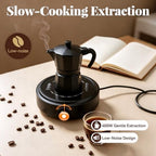 Electric Mini Stove Portable Hot Plate, 110V 700W Electric Heater with Adjustable Power for Teapot/Kettles/Ceramic/Glass Kettle, Electric Stove for Boiling Water, Making Tea/Coffee, Single Burner - Image 3