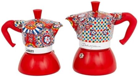 Bialetti Dolce & Gabbana Mochinduction 2 Cup Induction & Direct Fire (Coffee Maker, Espresso Makinetta) - Image 4