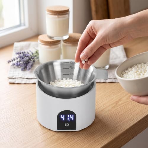 banapoy Coffee Bean Scale Set with Measuring Cup (White) - Image 6