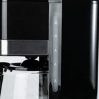 Amazon Basics 12 Cup Drip Coffee Maker with Glass Carafe (1.9 Qt), Auto Shut-off, Auto Pause, Removable Filter Basket, Black & Silver - Image 6