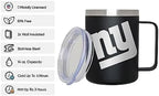 FOCO NFL unisex-adult NFL Team Color Insulated Stainless Steel 14oz Travel Mug w Lid - Image 2