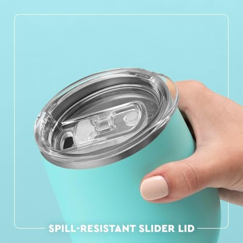 Swig Life 12oz Insulated Wine Tumbler with Lid, Make a Wish - Image 4