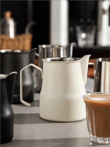 Stainless Steel Milk Pitcher 350-700ml Barista Tool - Image 2