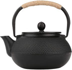 Tea Kettle Whistling Pots Home Stovetop Teapot 800ML Cast Iron with Removable Infuser by Unknown