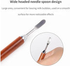 Decorating Art Pen Latte Pull Flower Needle Stainless Steel Coffee Cappuccino Espresso Art Needles Barista Coffee Accessories (Color : Stainless steel-2pcs) - Image 4