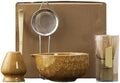 1set Of Matcha Ceramic Set, Including Kiln Transformation Bowl, Whisk(Earthy yellow) by Unknown