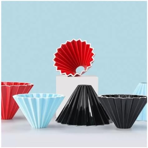 Ceramic Origami Pour‑Over Coffee Dripper Filter Cup - Image 5