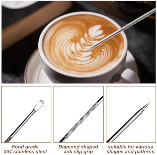 Coffee Tamper Set 24 PCS, Espresso Accessories Barista Kit,with 51mm Espresso Distributor & Tamper,wdt Tool,Frothing Pitcher,Coffee Stirrer,Tamper Mat,Espresso Tools for Espresso Coffee Machine - Image 5