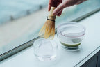 HARIO Glass Matcha Whisk Holder & Rinse Bowl 100ml – Chasen Stand for Bamboo Whisk, Matcha Preparation, Drying, and Storage, Clear, Dishwasher safe - Image 5