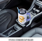 Silver Buffalo Pokémon Eevee, Stainless Steel Tumbler, 40oz - Image 6