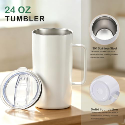 6 Pack 24 oz Sublimation Tumblers coffee mugs - Image 3