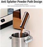 banapoy Electric Conical Burr Coffee Grinder, Rechargeable Anti Static Coffee Bean Grinder with 60 Step Grind Settings & 5-98s Timer for Drip French Press Moka Pots (685 Apricot) - Image 2