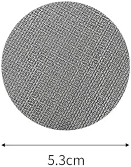 Reusable Coffee Filter Stainless Steel 51/53/58mm Espresso Puck Screen 150μm Mesh Plate Tool(5.3cm) - Image 2