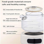 1.2L Glass Electric Kettle,Smart Microcomputer Temperature Control - Image 4