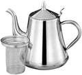 Zerodeko Stainless Steel Spout Coffee Kettle Tea Pot Filter Elegant Design for Use for Coffee and Tea Brewing by Zerodeko