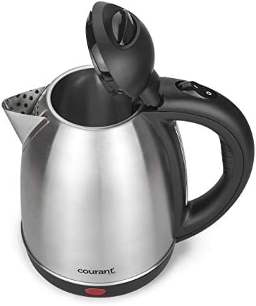 Courant 1.5 liter Cordless Stainless Steel Electric Kettle – 120V electric kettle with 360 Degree Rotational Body - Image 7