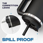 Frost Buddy Thicc Buddy 30oz Tumbler - Spill-Proof Flip Lid (Ice Cream) - Image 4